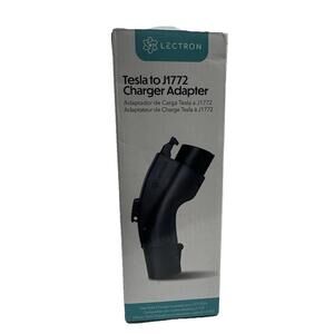 Lectron Tesla To J1772 Charger Adapter (For J1772 Vehicles) New/Open Box